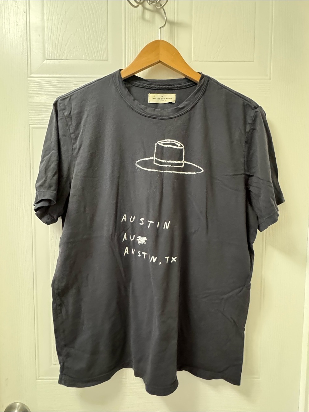 imogene + willie Charcoal Austin Graphic Tee